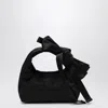 Marc Jacobs The Bow Mini Bag In Black Nylon In Black