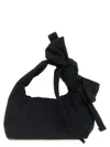 Marc Jacobs 'the Bow Nylon Mini Sack' Handbag In Black