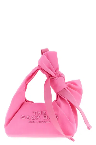 Marc Jacobs 'the Bow Nylon Mini Sack' Handbag In Pink