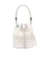 Marc Jacobs The Leather Bucket Bag In White