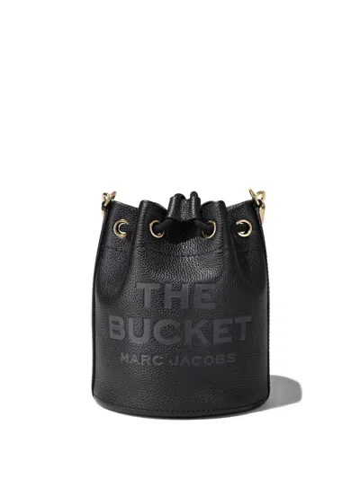 MARC JACOBS MARC JACOBS THE LEATHER MEDIUM BUCKET BAGS