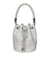 MARC JACOBS THE BUCKET IN WHITE LEATHER