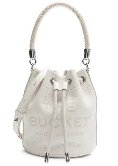 Marc Jacobs The Bucket Micro Leather Bucket Bag In Brown
