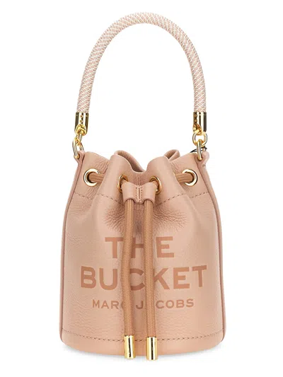 Marc Jacobs The Leather Bucket Bag In Pink