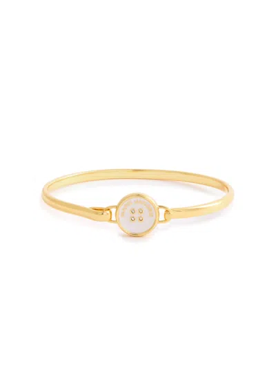 Marc Jacobs The Button Bracelet In Gold
