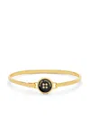 Marc Jacobs Button Hinge Bracelet In Black