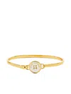 Marc Jacobs The Button Hinge Bracelet Accessories In White