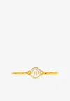 Marc Jacobs The Button Hinge Bracelet In Gold