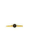 Marc Jacobs The Button Hinge Enamel Bracelet In Yellow