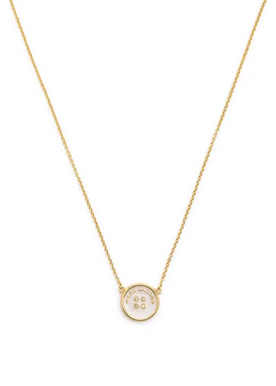 Marc Jacobs The Button Necklace In Gold