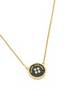 Marc Jacobs Adjustable Chain Button Pendant Necklace