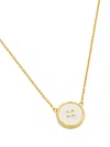 Marc Jacobs Women's The Button Pendant Necklace