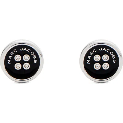 MARC JACOBS MARC JACOBS THE BUTTON STUD EARRINGS
