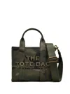 Marc Jacobs Khaki Cotton Camouflage Tote Bag With Adjustable Strap