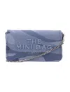 Marc Jacobs Camouflage Chain Strap Mini Bag In Blue Multi Camou