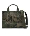 Marc Jacobs Womens Camo Multi The Camo Jacquard Medium Tote Bag In Black