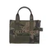 Marc Jacobs The Camo Jacquard Small Tote Bag In Green