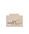 Marc Jacobs The Camp Card Case Patchwork Leather Card Holder In Neutral