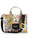 Marc Jacobs The Camp Medium Patched Denim Tote In Multi