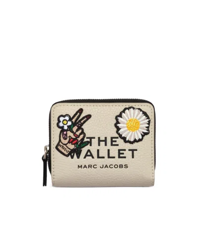 Marc Jacobs The Camp Patchwork Wallet In Neutral