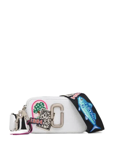 Marc Jacobs The Camp Snapshot Patchwork Shoulder Bag In Multi
