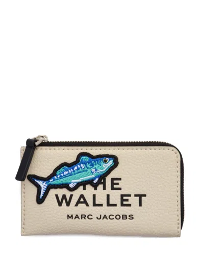 Marc Jacobs The Camp Wallet Patchwork Leather Wallet In Neutral