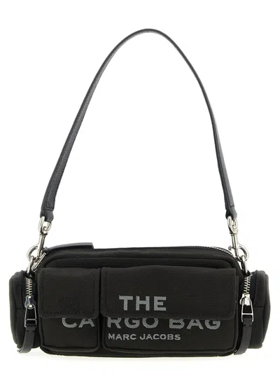 Marc Jacobs 'the Canvas Cargo' Shoulder Bag In Black