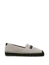 Marc Jacobs The Canvas Logo Espadrilles In Neutral