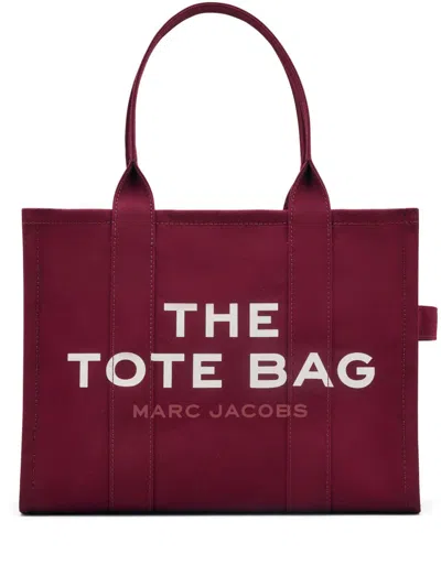 Marc Jacobs The Canvas Medium Tote Bag In 红色