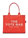 Marc Jacobs The Large Leather Tote Bag In Red