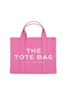 Marc Jacobs Shopper With Adjustable Strap And Top Handles In Pink