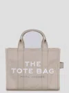 Marc Jacobs The Leather Medium Tote In Nude & Neutrals