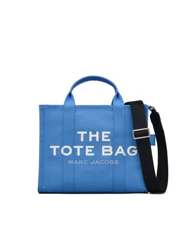 Marc Jacobs The Canvas Medium Tote Bag Spring Blue In 436