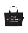 Marc Jacobs The Medium Tote Bag In Canvas In Black