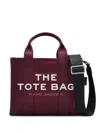 Marc Jacobs The Canvas Small Logo-patch Tote Bag In Purple