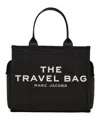 Marc Jacobs The Travel Tote Tote In Black Cotton In Black