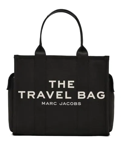 Marc Jacobs The Canvas Travel Tote Bag In Black