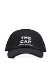 Marc Jacobs Women Logo Cotton Baseball Cap In Black