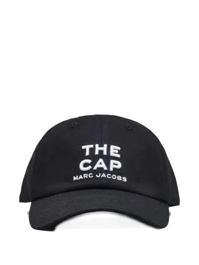 Marc Jacobs The Cap Baseball Cap In Black