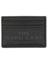 Marc Jacobs The Card Case Leather In Black