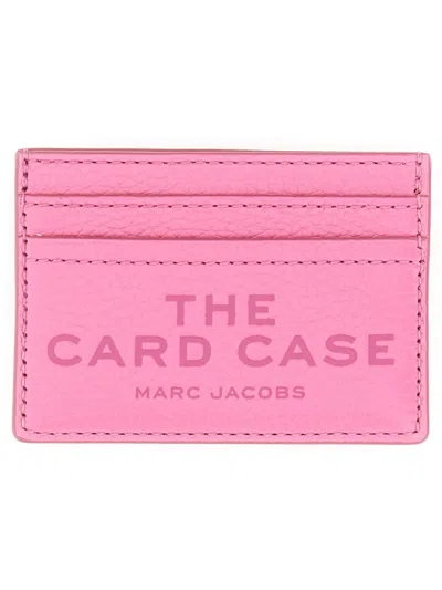 Marc Jacobs The Card Case Leather In Gray