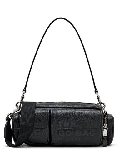 Marc Jacobs The Cargo Bag Leather Shoulder Bag In Black