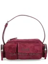 Marc Jacobs Versatile Shoulder Bag Flap Pockets In Burgundy