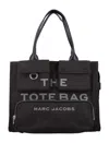 Marc Jacobs The Cargo Canvas Large Tote Bag In Black In Black