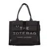 Marc Jacobs The Cargo Canvas Large Tote Bag In Black