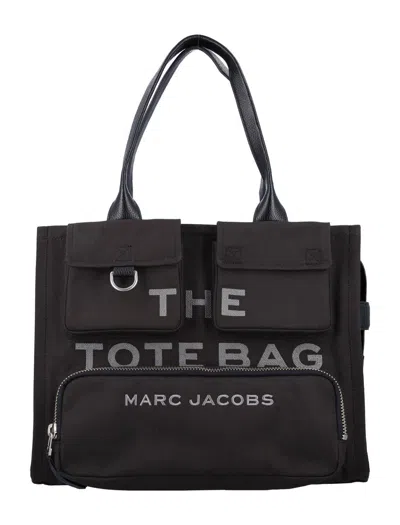 MARC JACOBS MARC JACOBS THE CARGO CANVAS LARGE TOTE BAG