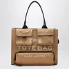 Marc Jacobs The Cargo Canvas Large Tote Bag In Camel In Multi