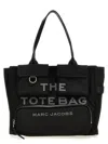Marc Jacobs The Cargo Canvas Large Tote Shopping Bag In Black