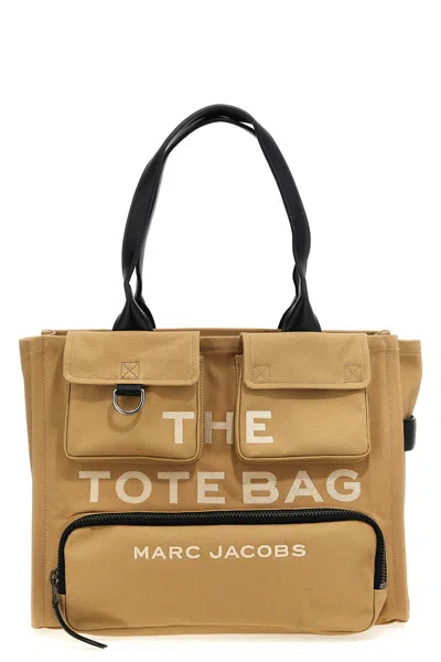 Marc Jacobs 'the Cargo Canvas Large Tote' Shopping Bag In Sand