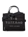 Marc Jacobs The Cargo Canvas Medium Tote Bag In Black